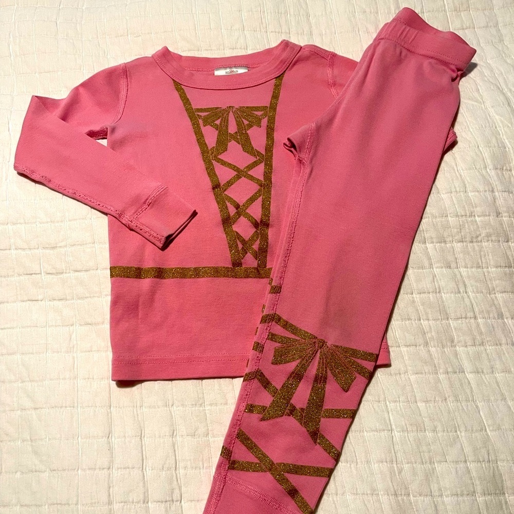 Hanna Andersson Ballerina Longjohns